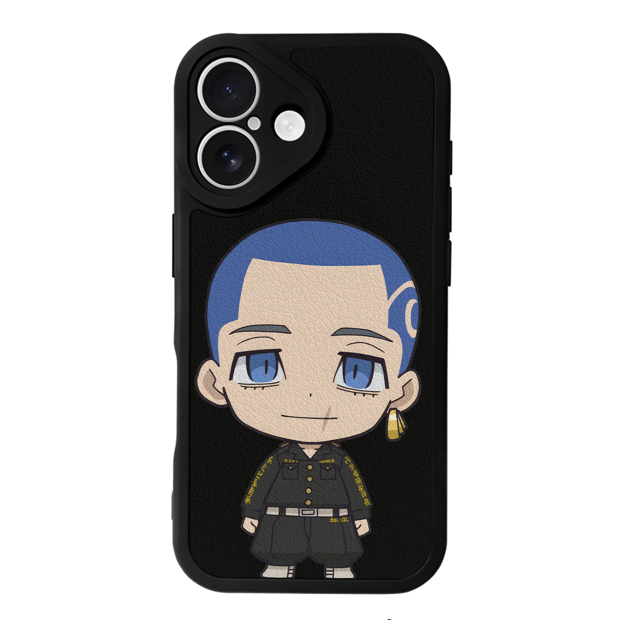 （画像用） 東京リベンジャーズ Tokyo Revengers 【iPhone 16シリーズ対応】シリコンスマホケース（レザー調） 材質：シリコン